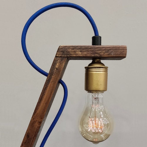 Handmade Wooden Table Lamp - Duck Leg - Wooden Table Lamp - Bedside Book Lamp - Table Lamp Decor - Book Lamp - Small desk lamp