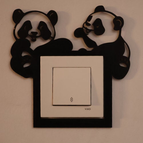 Light Switch Cover, Wall Fixture Ornaments, Electrical Outlet Hanging Wall Decorations, Wooden Socket Covers