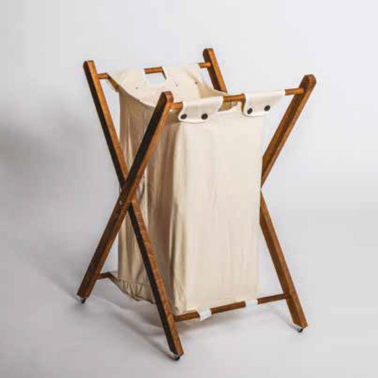 Laundry Basket, Dirty Basket, Laundry Hamper, Beige Color Cotton Fabric Laundry Hamper, Basket, Beige Color Cotton Laundry Basket