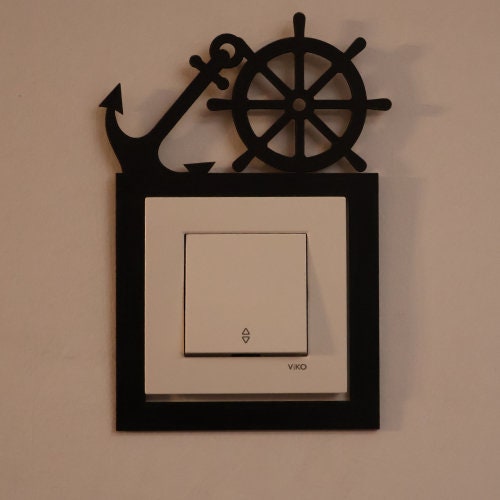 Light Switch Cover, Wall Fixture Ornaments, Electrical Outlet Hanging Wall Decorations, Wooden Socket Covers